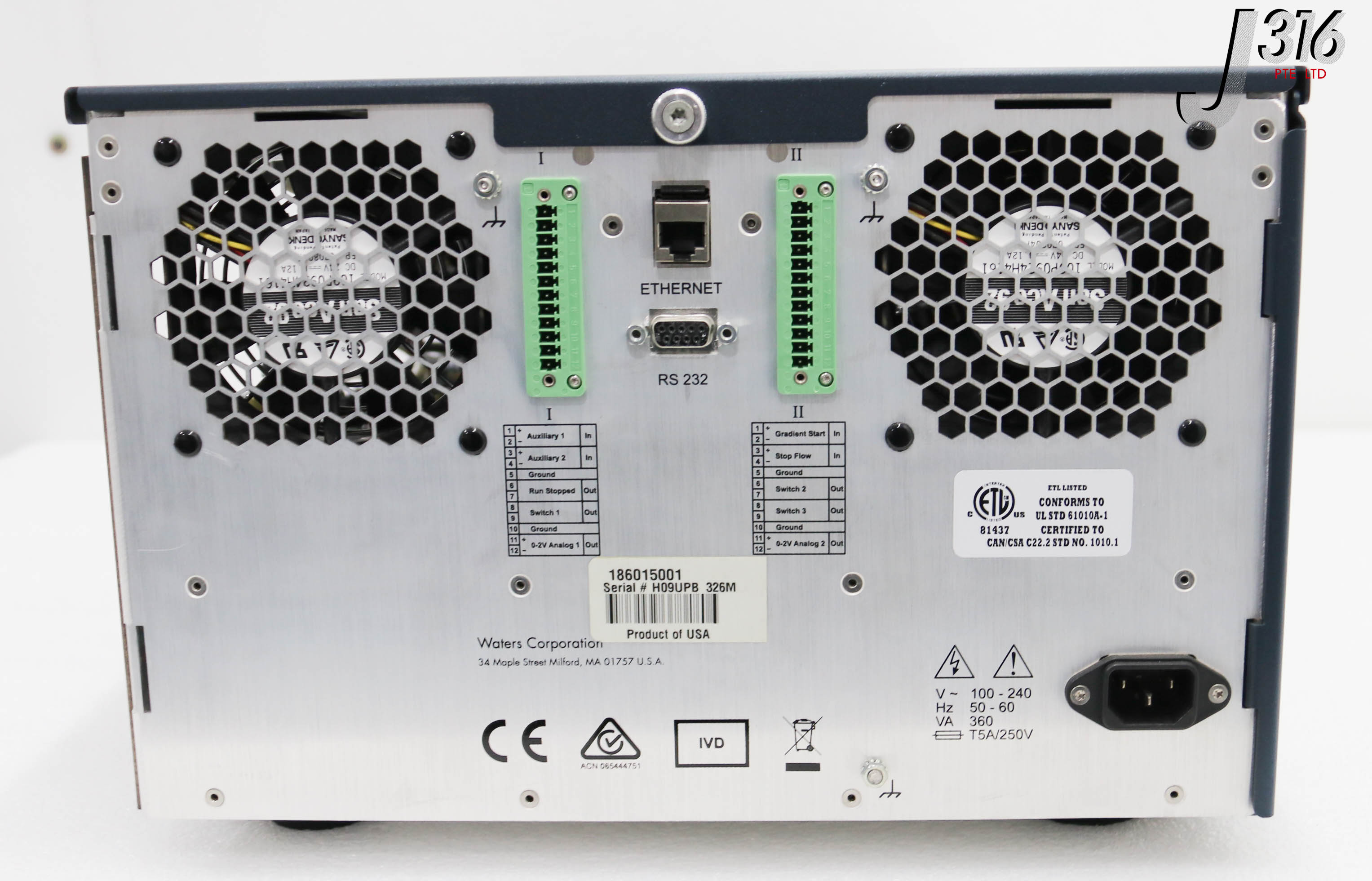 34477 WATERS UPLC, ACQUITY BINARY SOLVENT MANAGER (PARTS